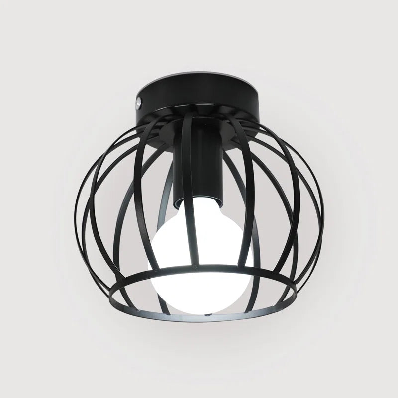 Vintage Semi Flush Mount Ceiling Light Fixture