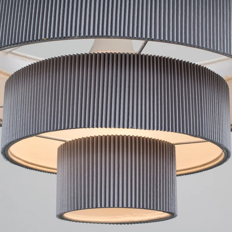 Nevada 22Cm H Metal Novelty Pendant Shade ( Clip on )