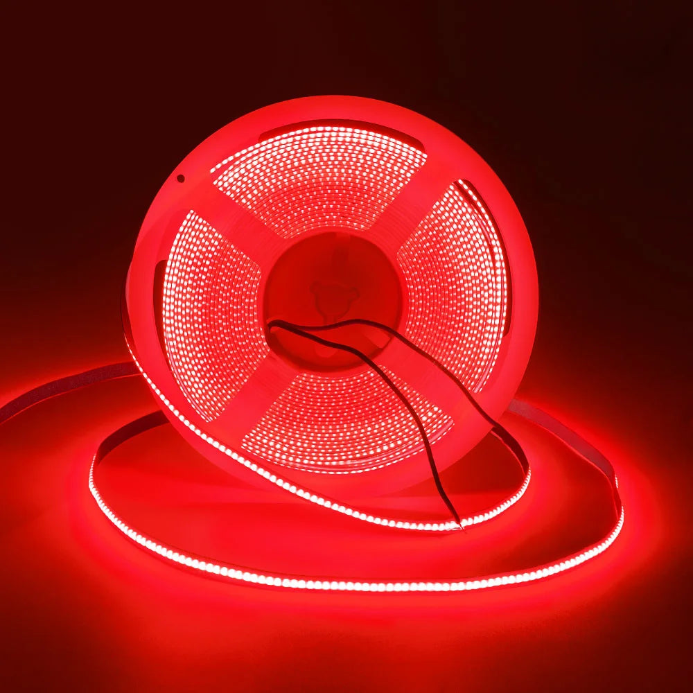 5V COB LED Strip Light 400LED/M Dotless Flexible Cuttabl LED Tape Light COB Flexible LED Tape Lights for Cabinet Home Lighting