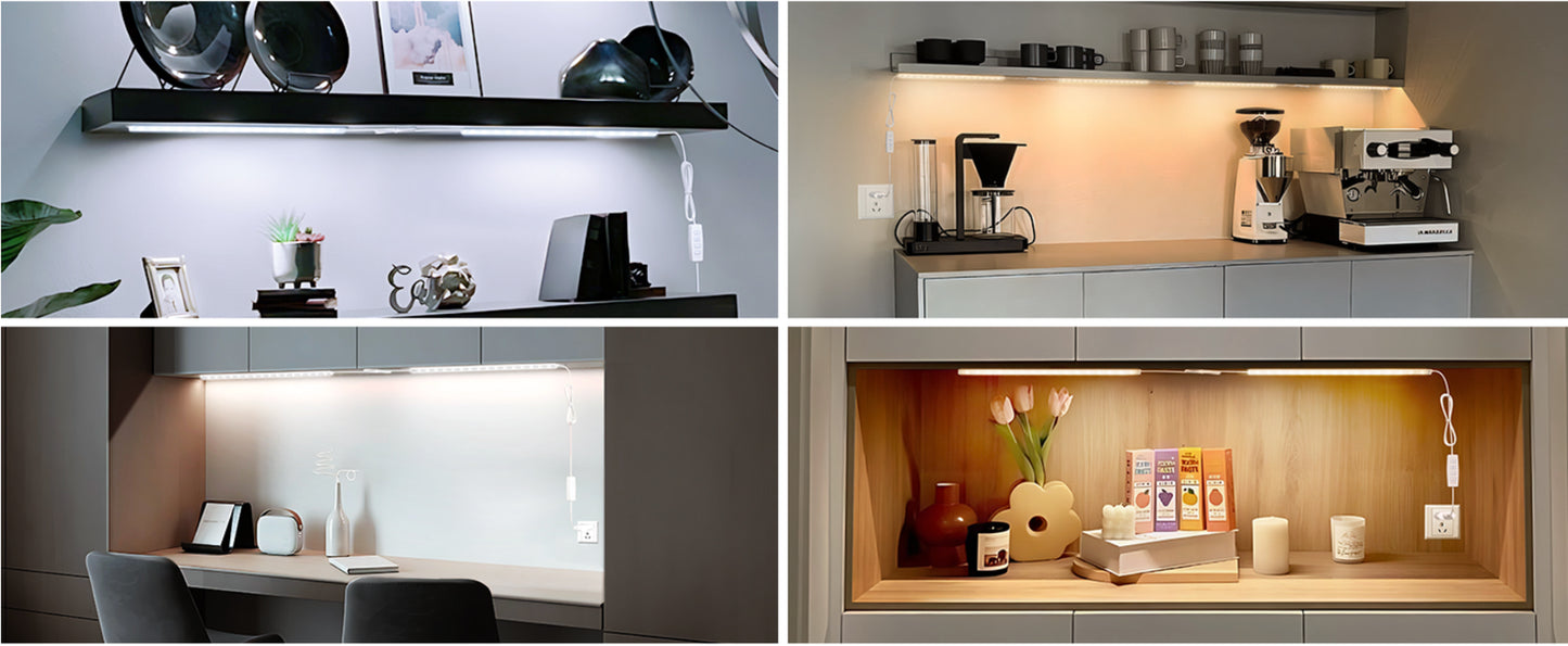 Under Cabinet Lighting under Cabinet Lights Light Bar under Counter Lighting-2Pc