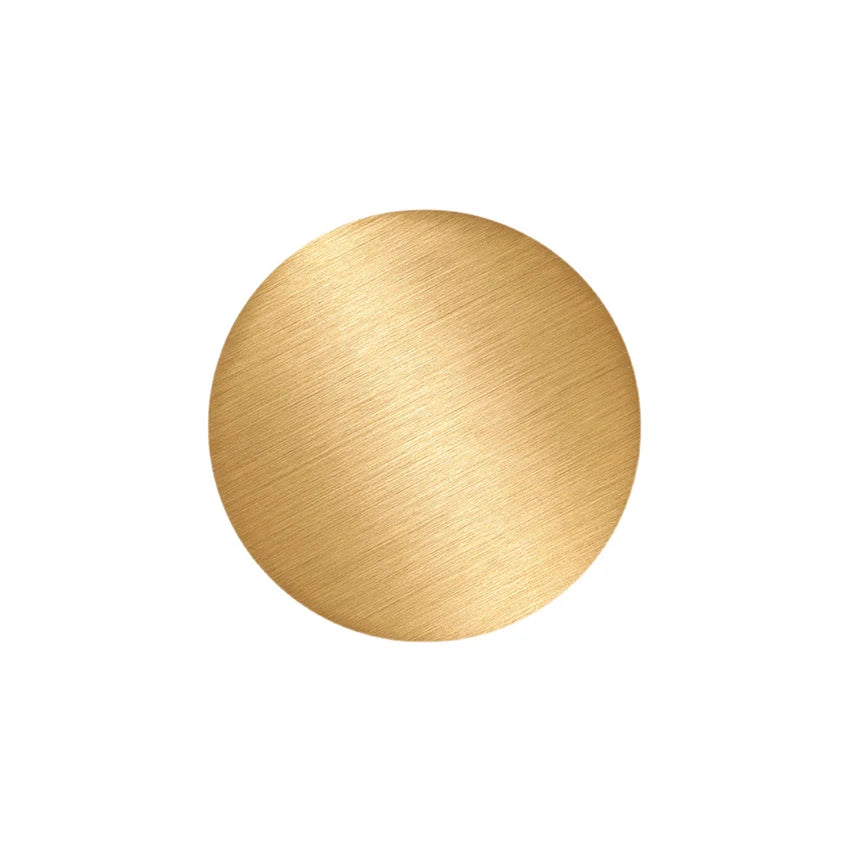 Indoor LED Wall Lamp Living Room Decor Wall Light Gold/Silver Home Lighting Fixture Loft Stair Light round Aluminum AC90-260V