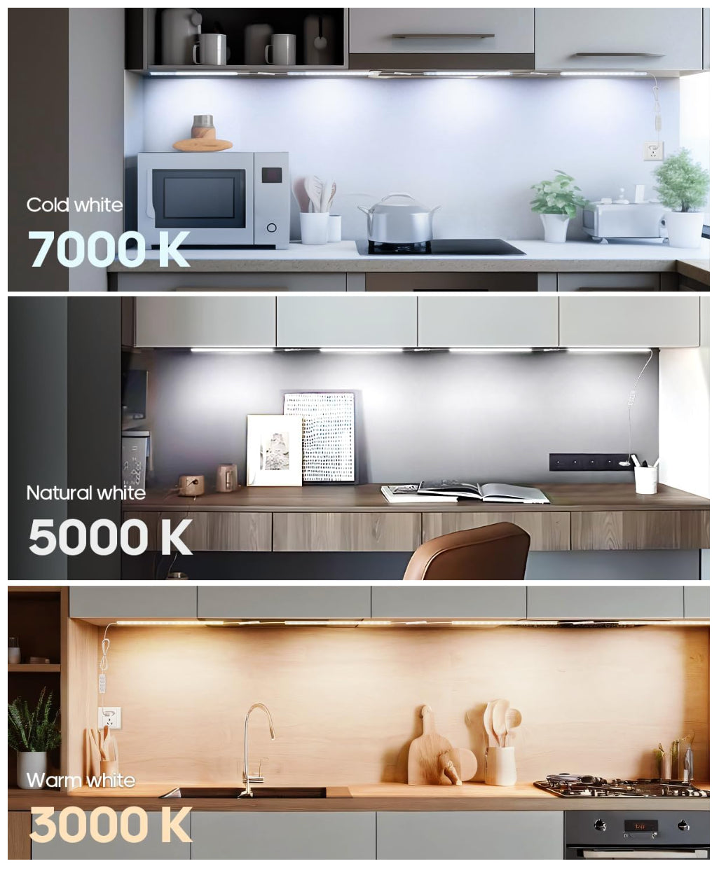 Under Cabinet Lighting under Cabinet Lights Light Bar under Counter Lighting-2Pc