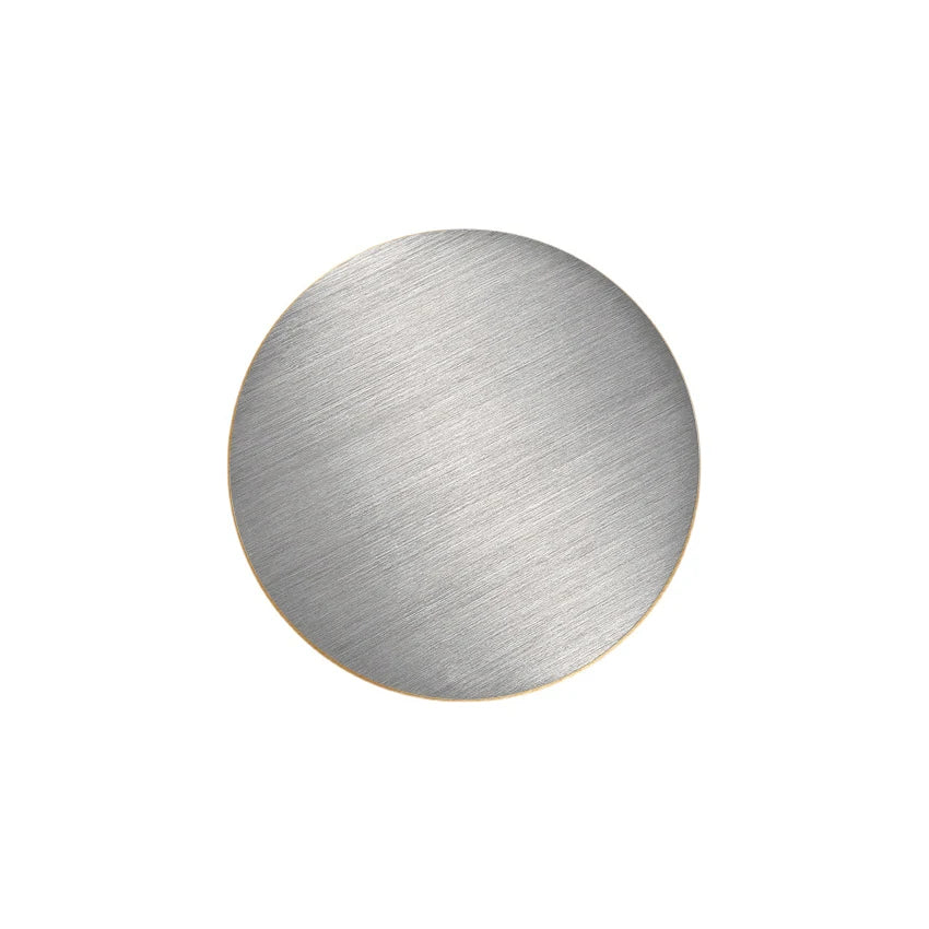 Indoor LED Wall Lamp Living Room Decor Wall Light Gold/Silver Home Lighting Fixture Loft Stair Light round Aluminum AC90-260V