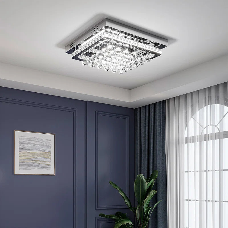 Christensen Ceiling Light 40Cm Crystal LED Flush Mount