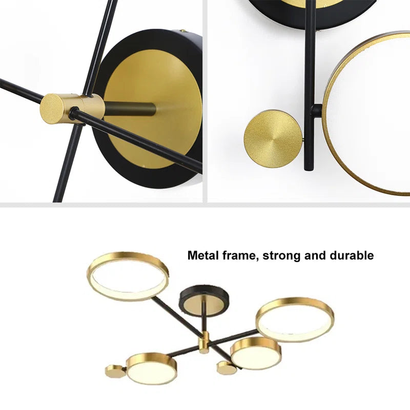 Aloy LED Semi Flush Mount