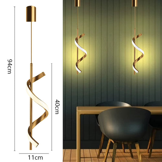 Nordic Pendant Lights Modern Chandelier Lamp Bedroom Dining Room Living Room Decor Hanging Lighting Corridor Lighting 220V 22W
