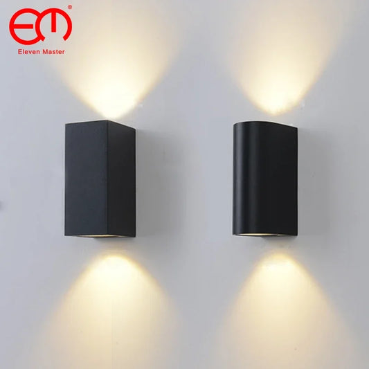 IP65 Waterproof GU10 Wall Lamp, Die-Casting Outdoor Wall Lamp, Engineering Lighting Fence Garden Countyard Villa