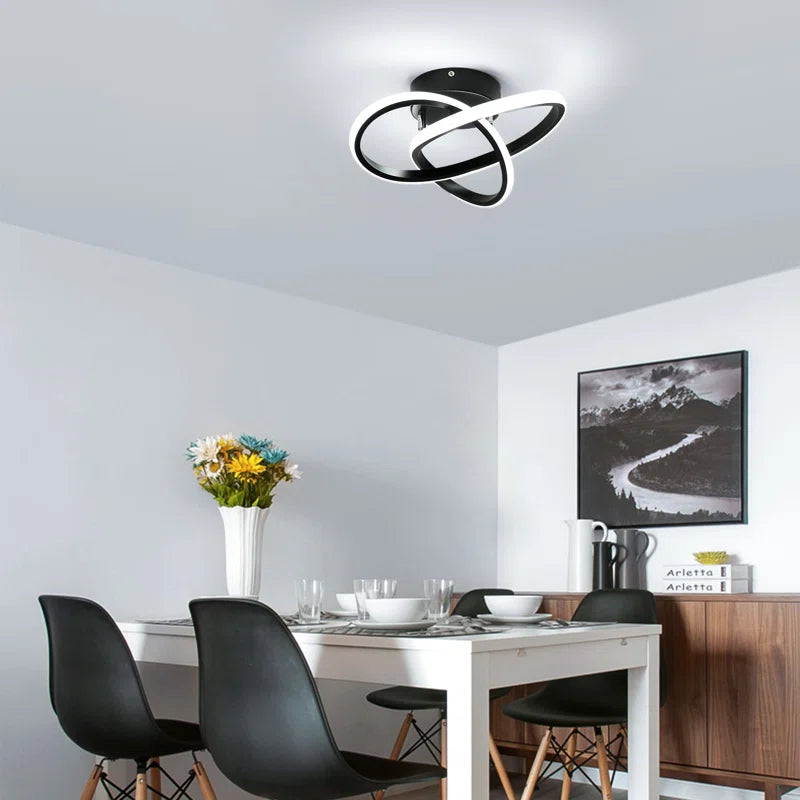 Aziria 3-Light LED Flush Mount Ceiling Light