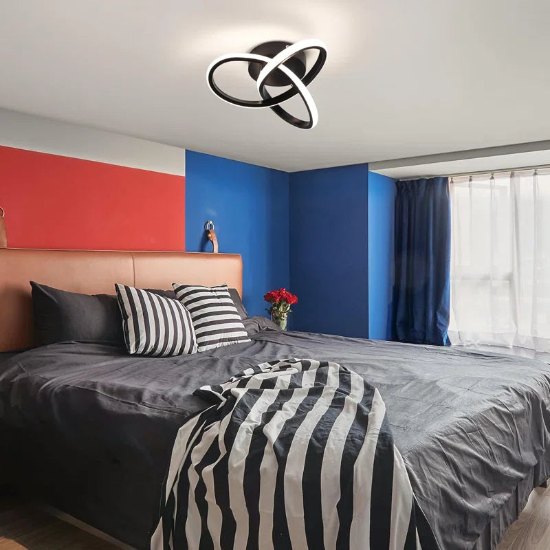 Aziria 3-Light LED Flush Mount Ceiling Light