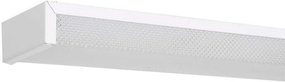 3348 Lighting Two-Light Fluorescent Ceiling Fixture, White,4-Feet
