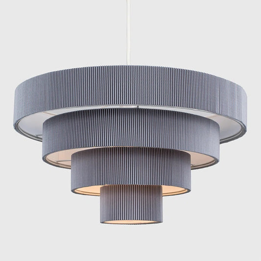 Nevada 22Cm H Metal Novelty Pendant Shade ( Clip on )