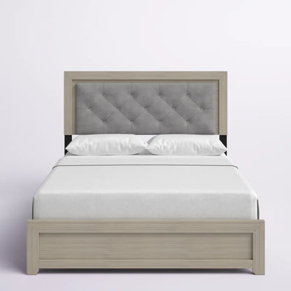 Alandis Upholstered Standard Bed with Headboard Lighting