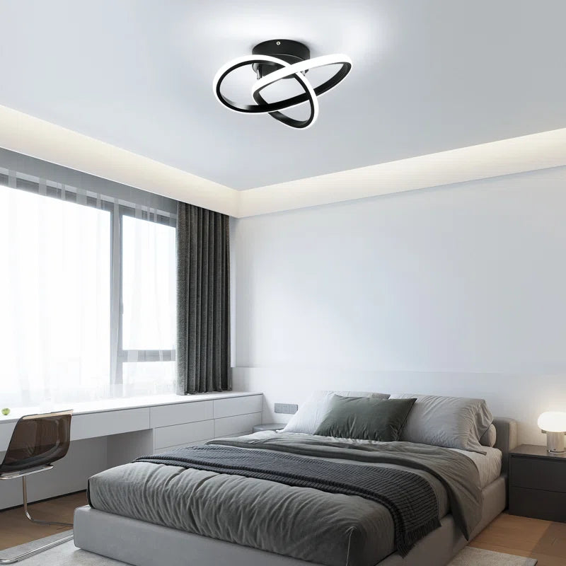 Aziria 3-Light LED Flush Mount Ceiling Light