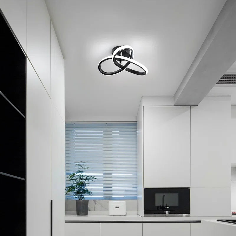 Aziria 3-Light LED Flush Mount Ceiling Light