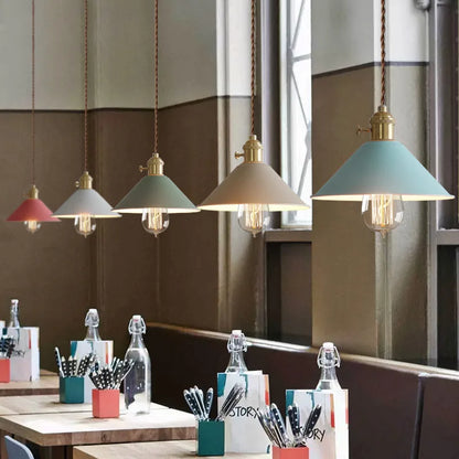 Nordic LED Chandelier Modern Colorful Pendant Ceiling Lamp Christmas Decorations Home Lighting Living Room Study Dinning Bedroom