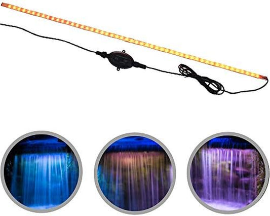 Landscape Lighting 16" Color Changing Spillway Light Bar (Add-On) for Landscape Lighting, Ponds, and Water Features - ILB16AO