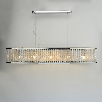 Nantes 5 Light Bar Pendant Polished Chrome Aluminium