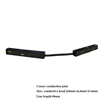 Recessed Magnetic Track Light Design Ceiling Light Magnetic Rail Ceiling System Indoor Track Lighting Spot Rail Spotlight