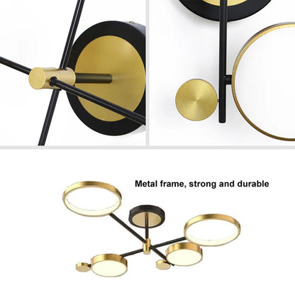 Aloy LED Semi Flush Mount