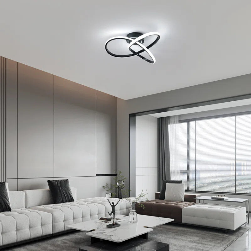 Aziria 3-Light LED Flush Mount Ceiling Light